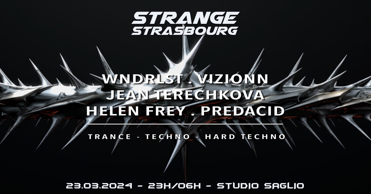 STRANGE invite WNDRLST + VIZIONN + JEAN TERECHKOVA