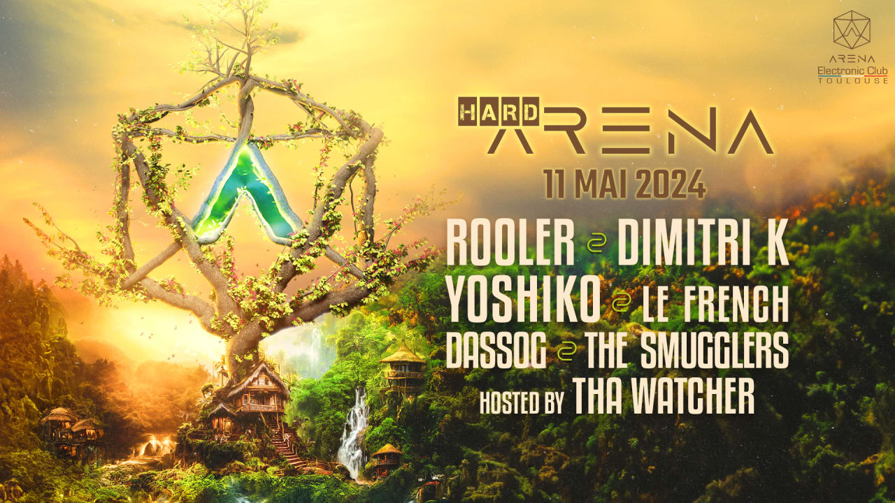 Hard Arena / Rooler, Dimitri K, Yoshiko, Tha Watcher...