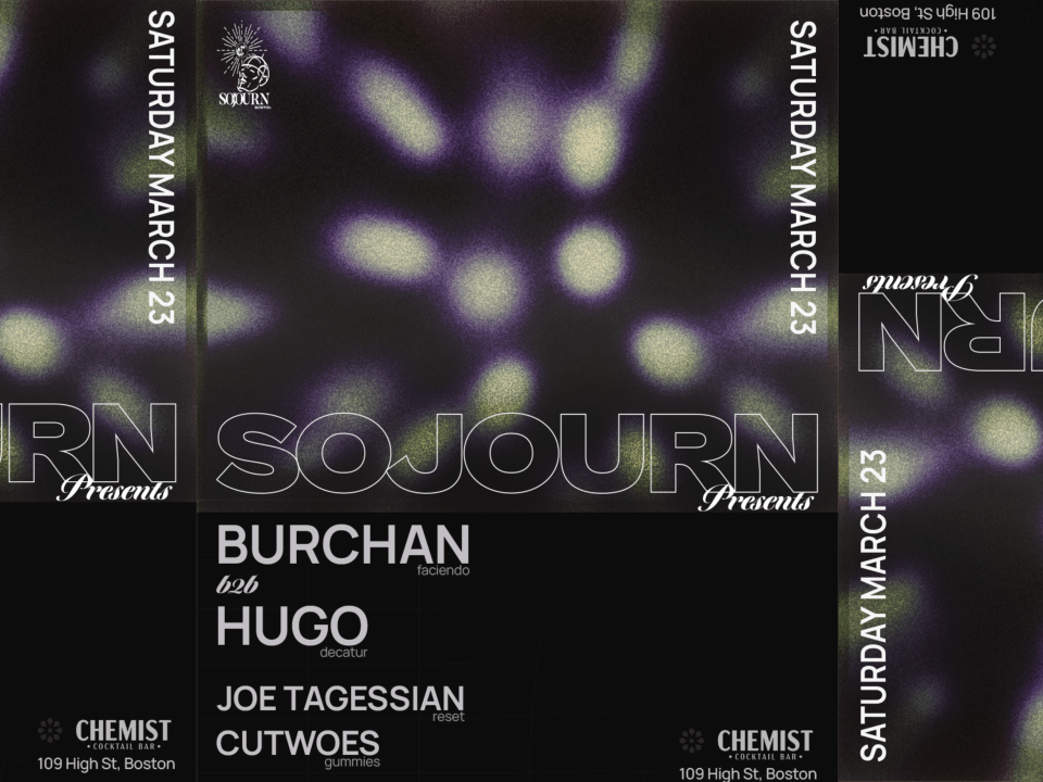 Sojourn Presents: Burchan & Hugo, Joe Tagessian, Cutwoes