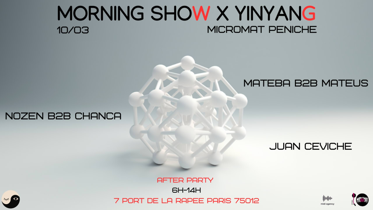 MORNING SHOW 5 X YINYANG /NOZEN&CHANCA/MATEBA&MATEUS/JUAN