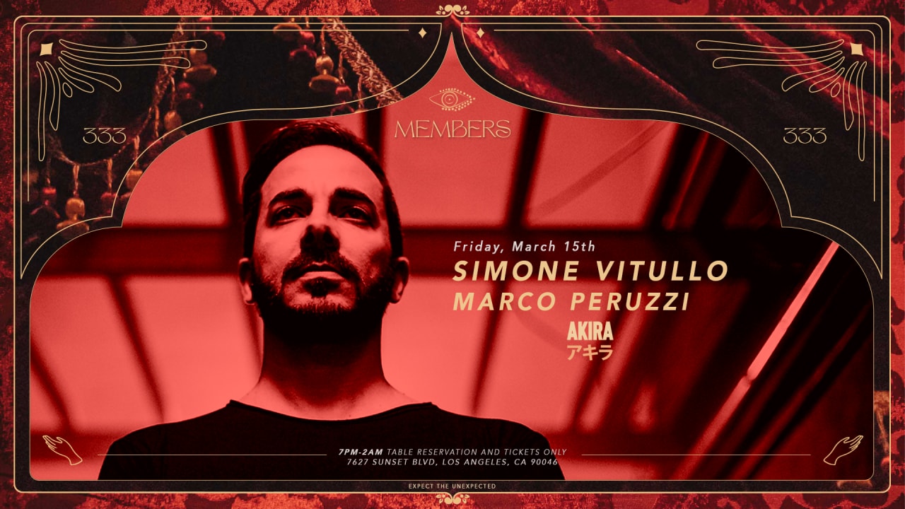 Members & Akira Present : Simone Vitullo