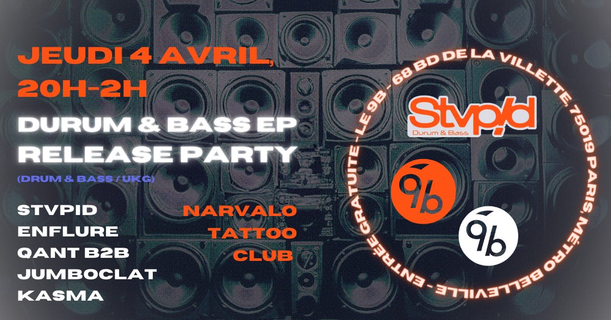 Stvpid invite Enflure, Qant b2b Jumboclat @Le 9b