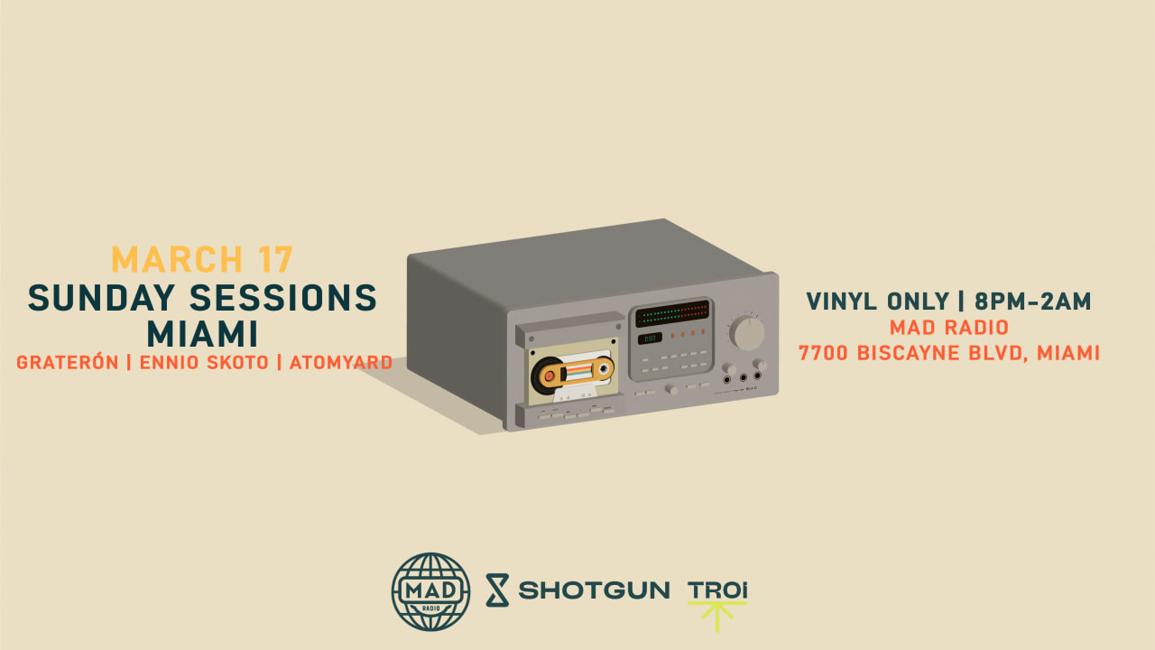 Sunday Sessions Miami (Vinyl only) 03/17/24