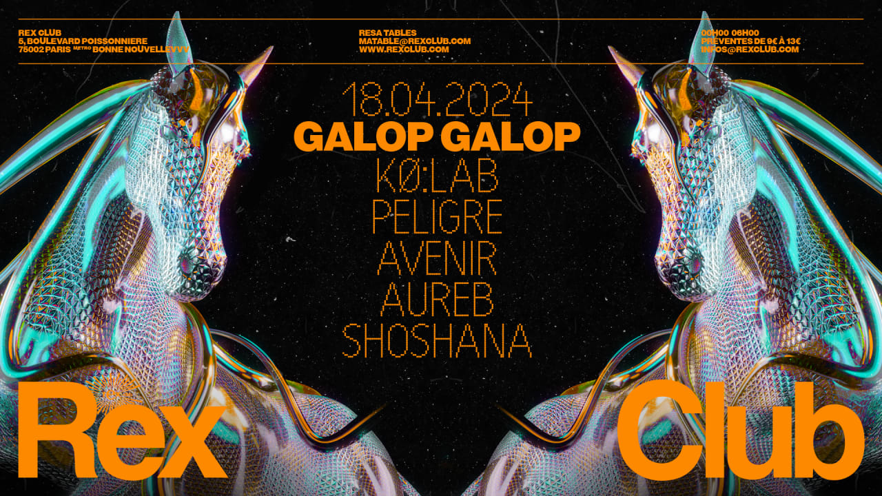 Galop Galop: Kø:Lab, Peligre, Avenir, Aureb, Shoshana