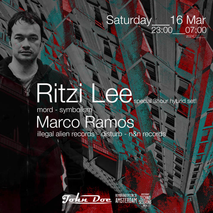 Amsterdam Techno Sessions w/ Ritzi Lee (Symbolism-Mord)