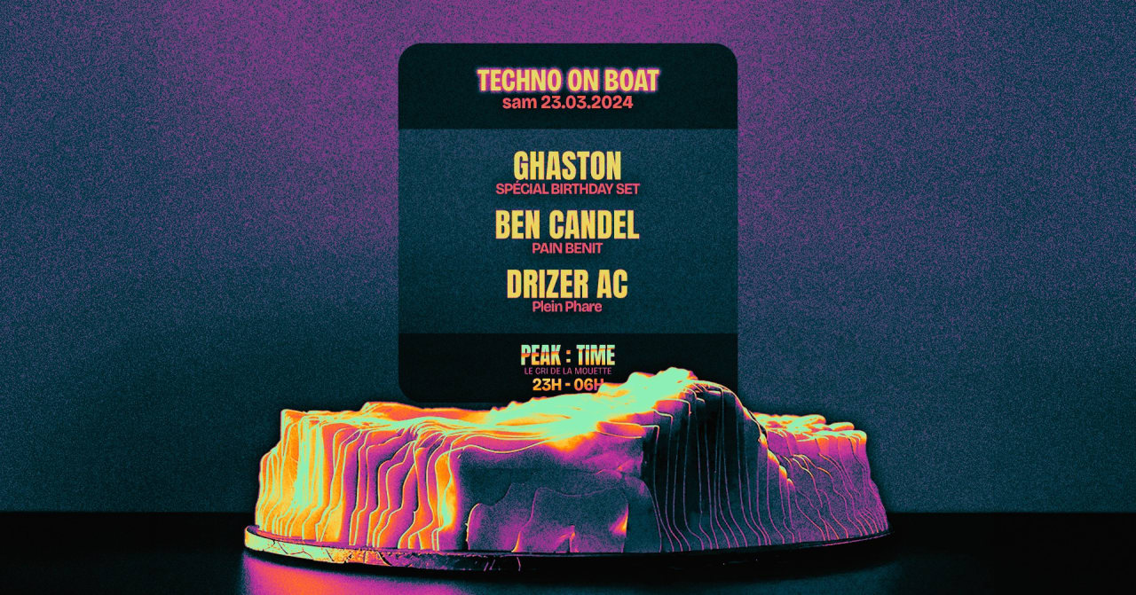 Techno on Boat - Ghaston Birthday Edition