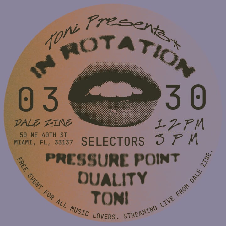 Toni Presents: In Rotation