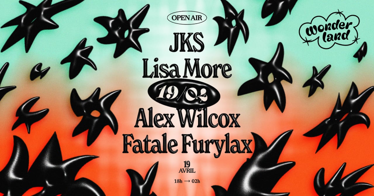 Wonderland invite : JKS - LISA MORE - ALEX WILCOX