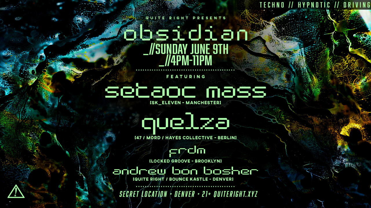 Obsidian- Quelza & Setaoc Mass