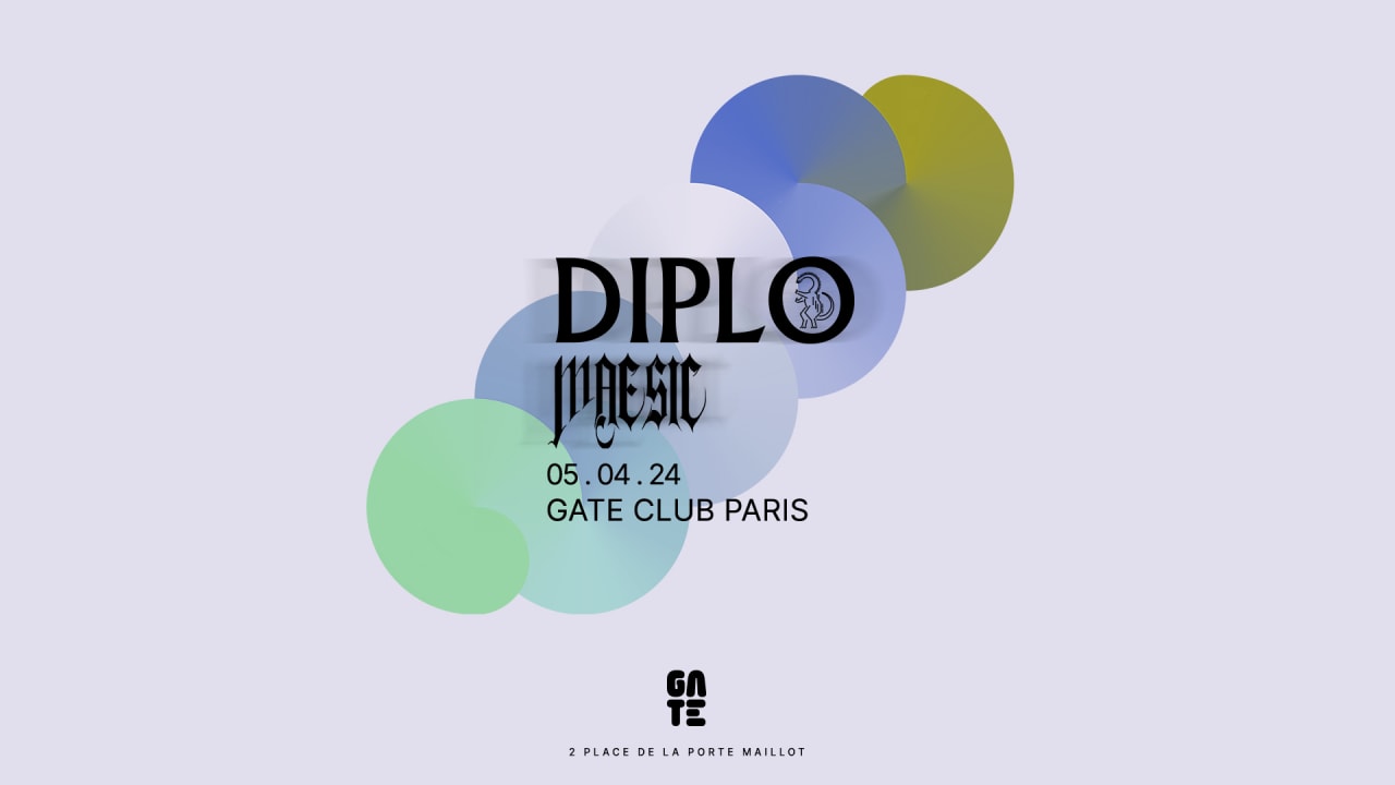 DIPLO x Maesic at Gate club Paris