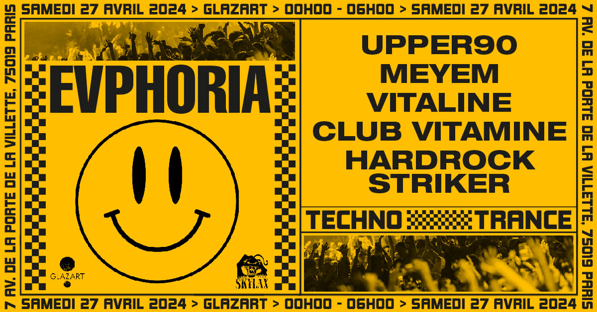 EVPHORIA x GLAZART : MEYEM, UPPER 90, VITALINE & more