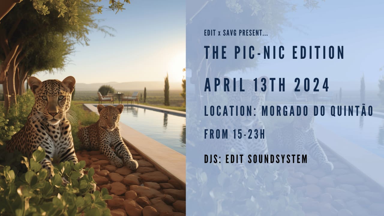 EDIT x SAVG presents the Pic-Nic Edition