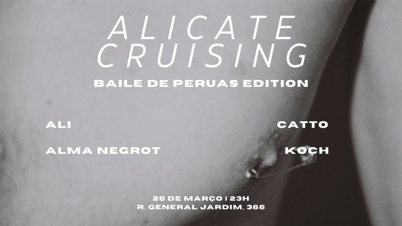 FESTA ALICATE CRUISING - BAILE DE PERUAS no MARIPOSA BAR