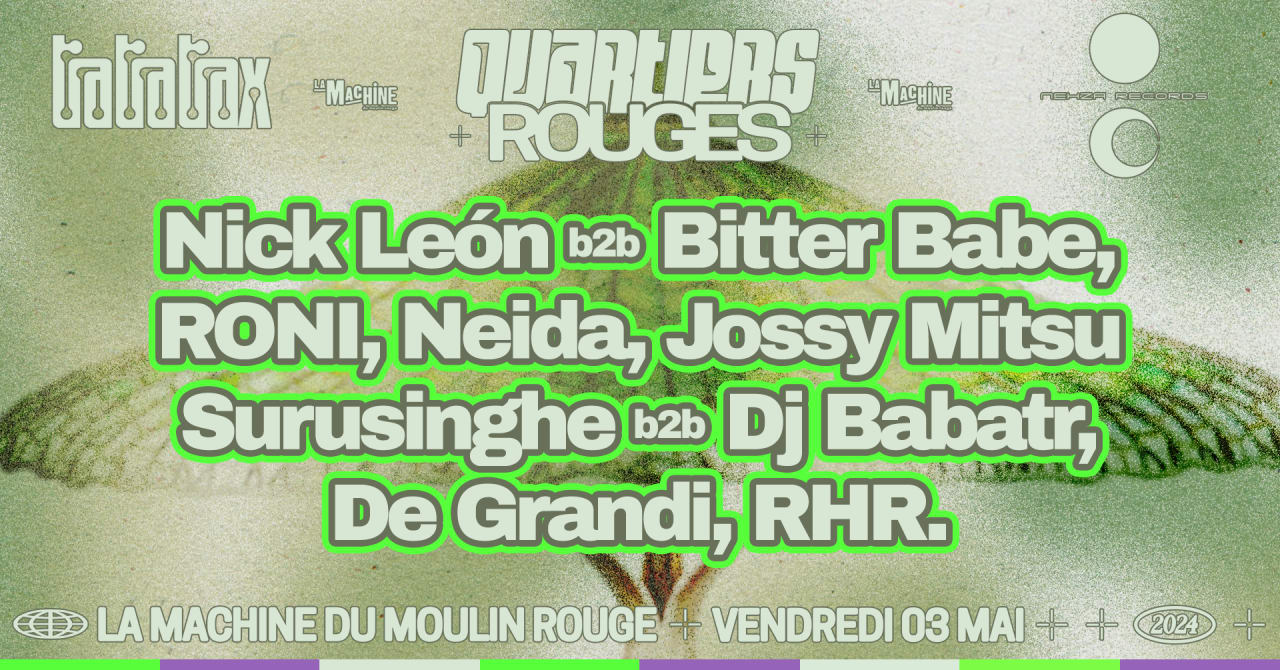 Quartiers Rouges x TraTraTrax x Nehza Records