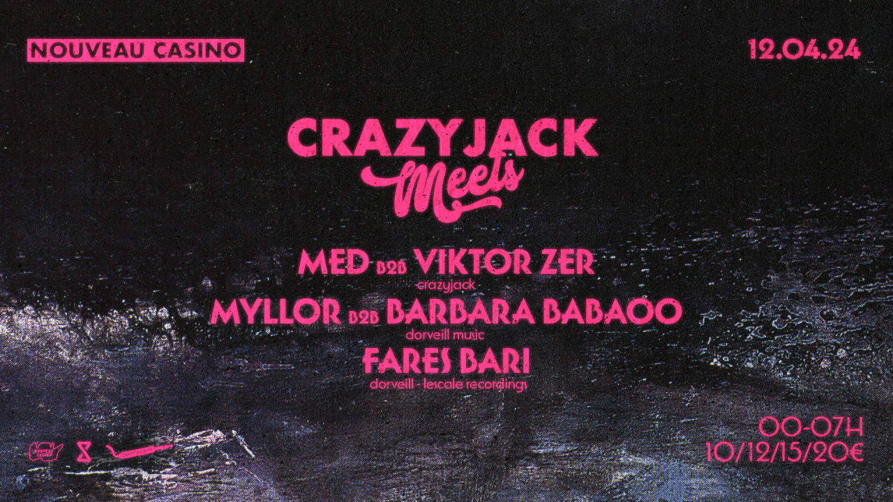 CrazyJack : Med/Viktor Zer/Myllor/Barbara Babaoo/Farès Bari