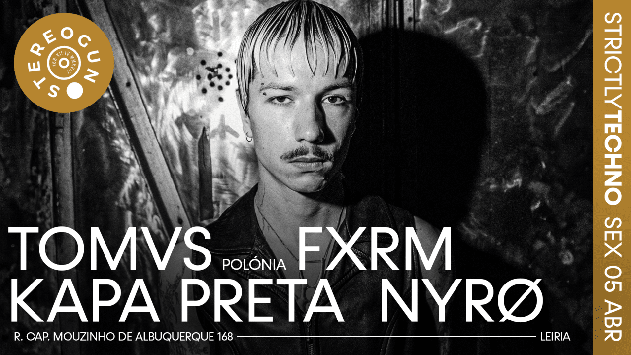 STRICTLY TECHNO - TOMVS (POLÓNIA) na Stereogun