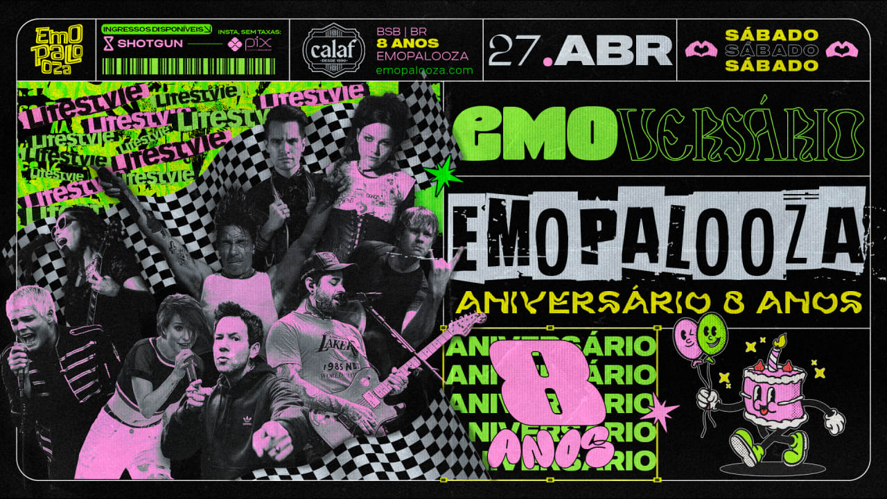 Emopalooza Especial 8 Anos!