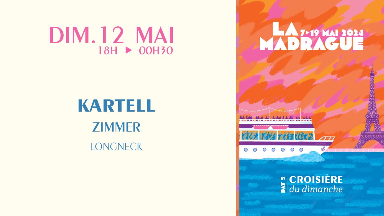 La Madrague du dimanche : Kartell, Zimmer, Longneck