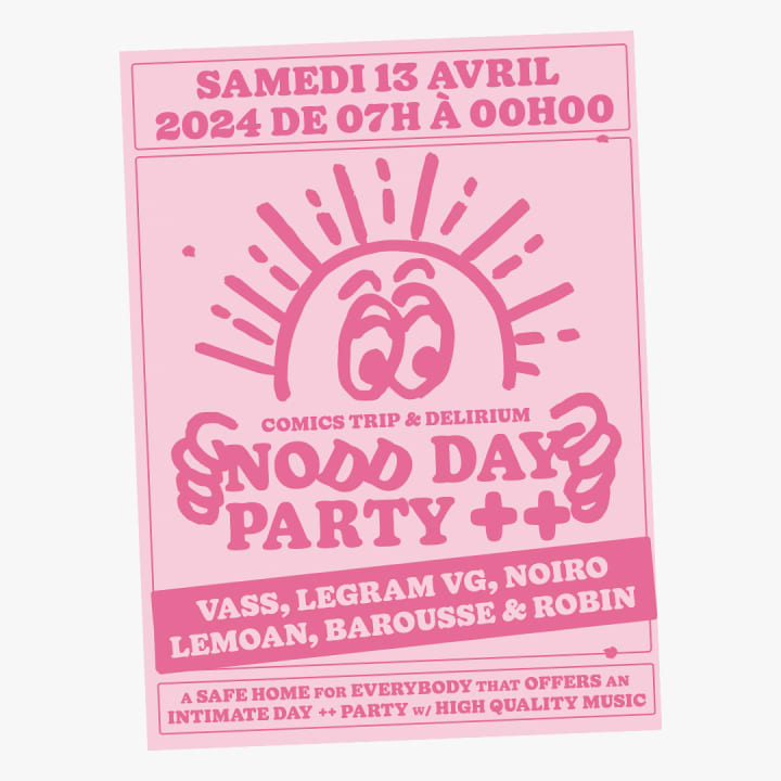 Nodd Day+ afterparty : Delirium