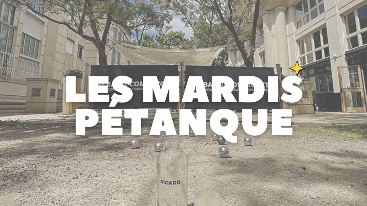 Les mardis pétanque à La Cantine