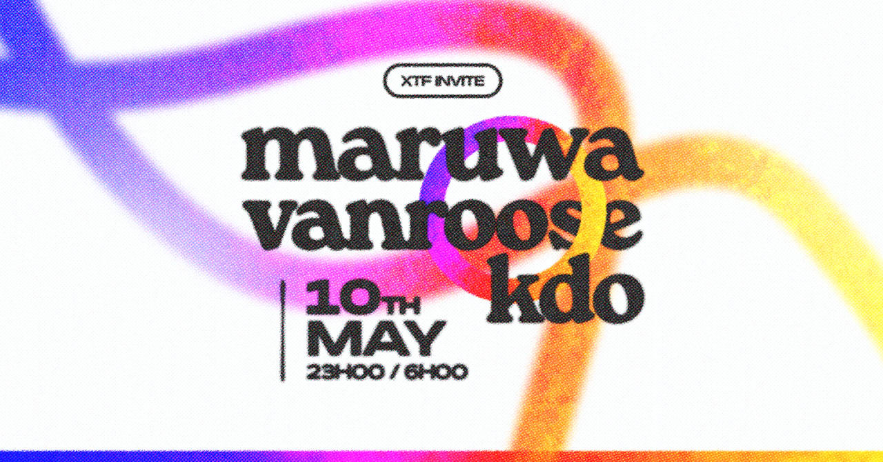 XTF WAREHOUSE (OFF): Maruwa, Vanroose, KDO