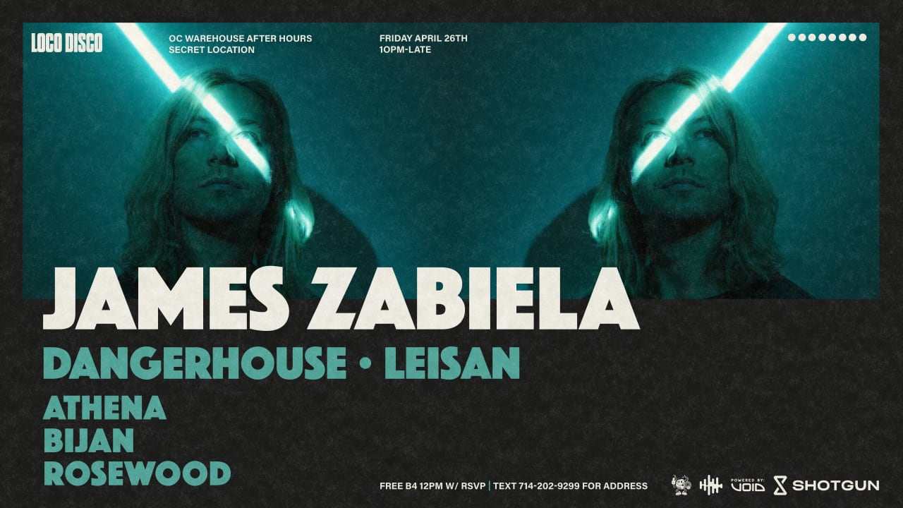 James Zabiela Warehouse Afters