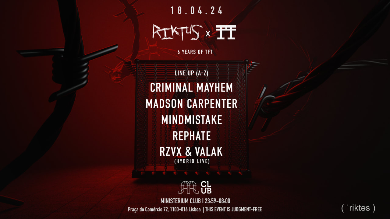 Riktus x The Finest Techno: 6 Years of TFT