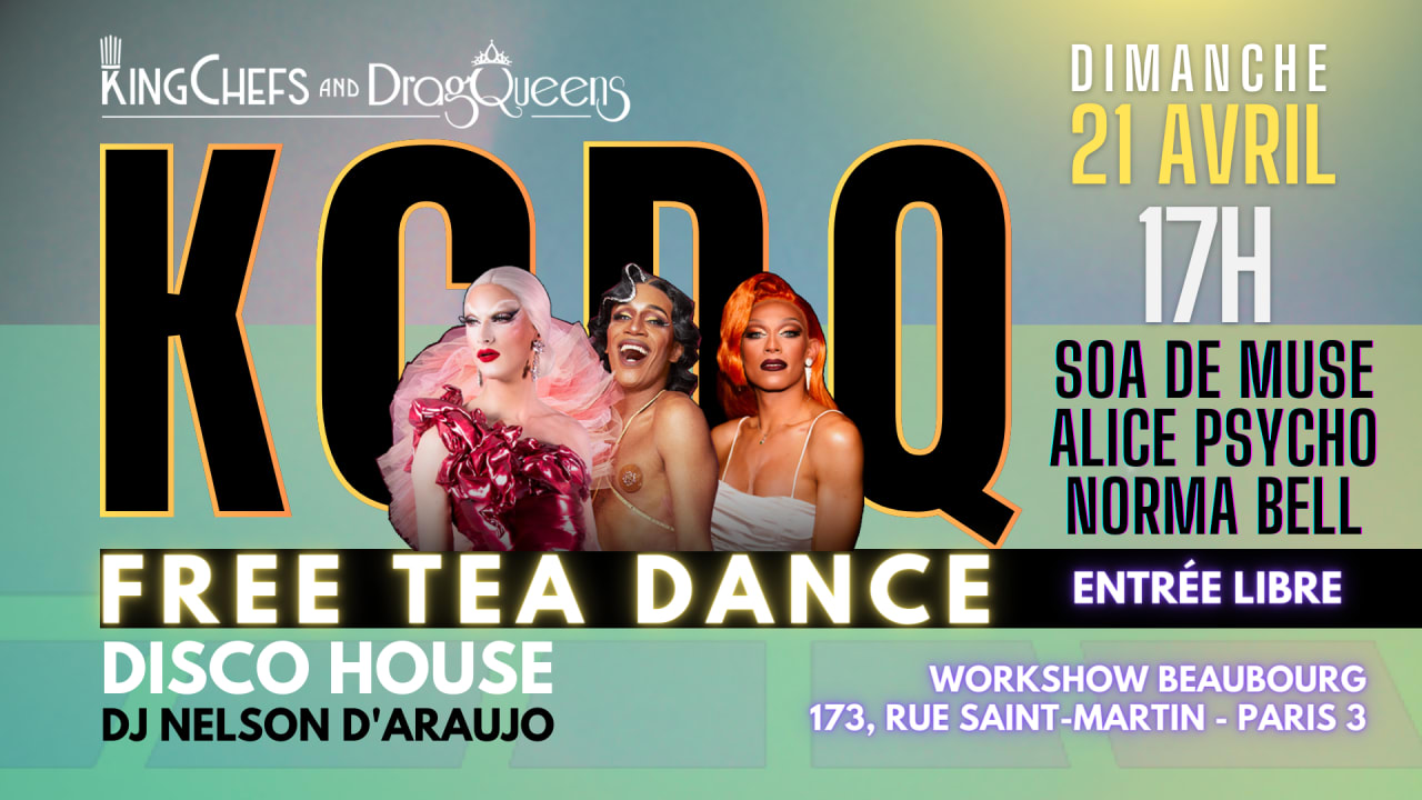 T-DANCE * HOST BY SOA DE MUSE finaliste DRAG RACE FRANCE