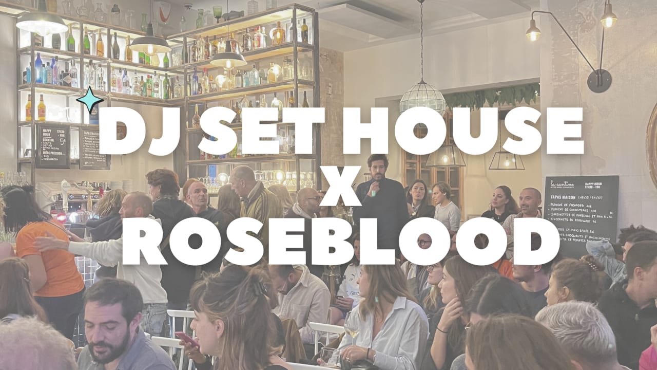 DJ Set House x Roseblood