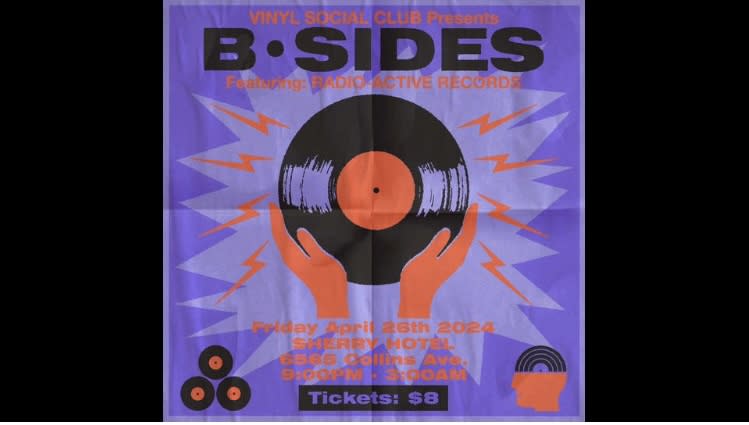 Vinyl Social Club Presents B•SIDES ft Radio-Active Records