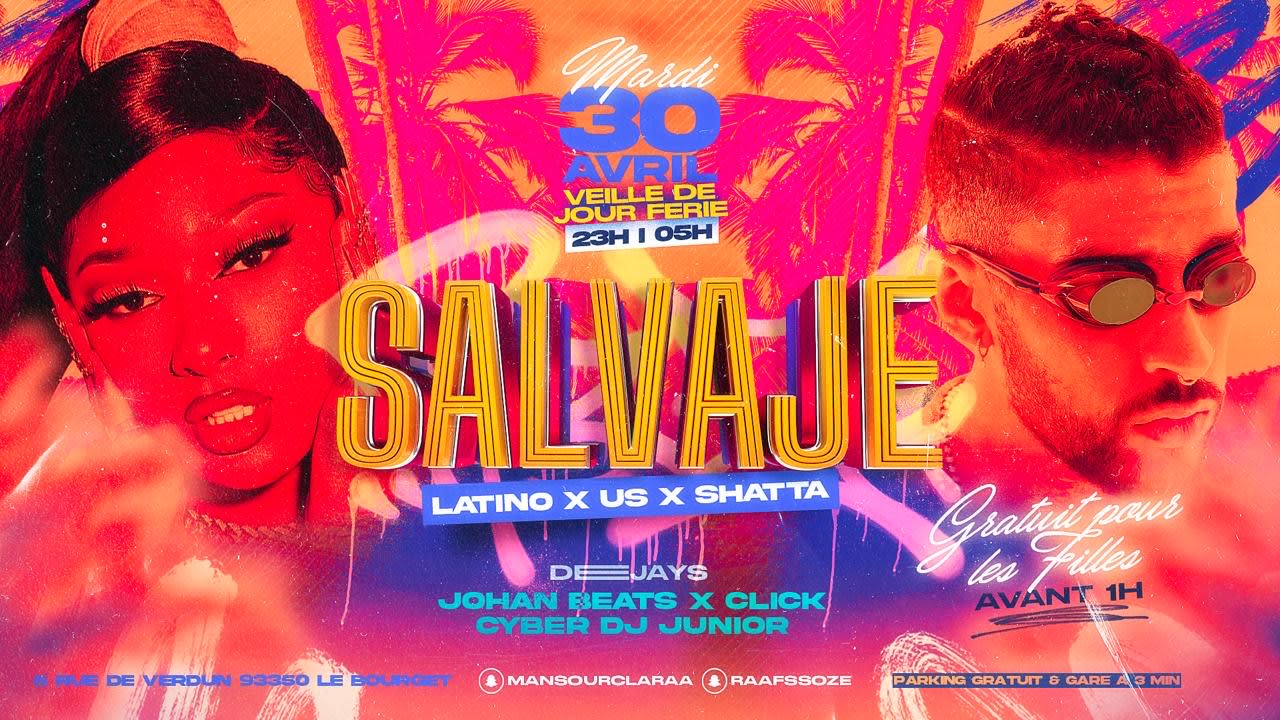 SALVAJE (veille de jour férié)