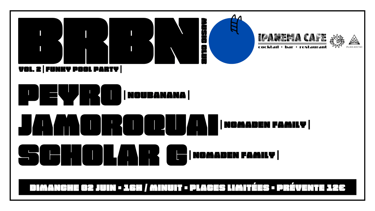 BRBN MUSIC CLUB • Vol. 2 : Funky Pool Party