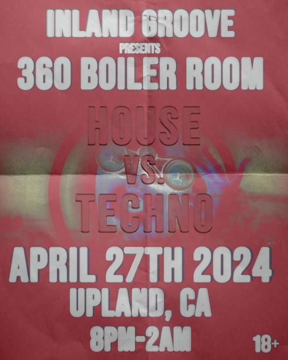 INLAND GROOVE: 360 BOILER ROOM