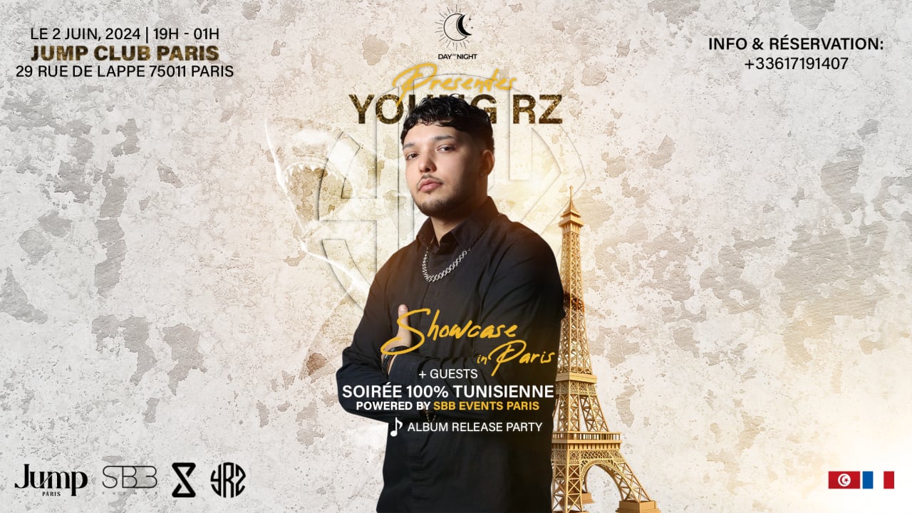 YOUNG RZ ON SHOWCASE IN PARIS