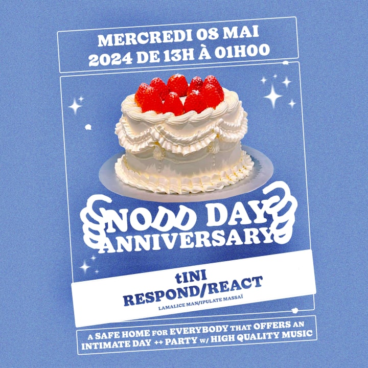 Nodd Club anniversary:  tINI & Respond/React