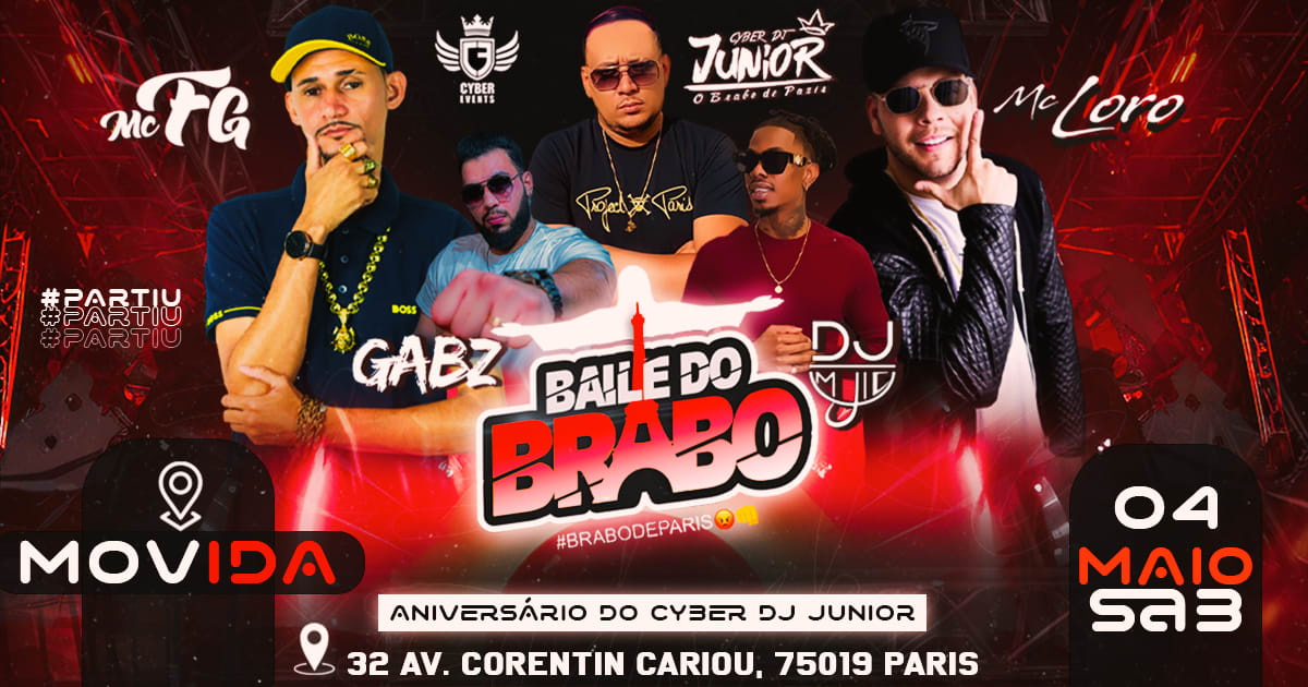 Baile do Brabo : Cyber Junior & Friends !