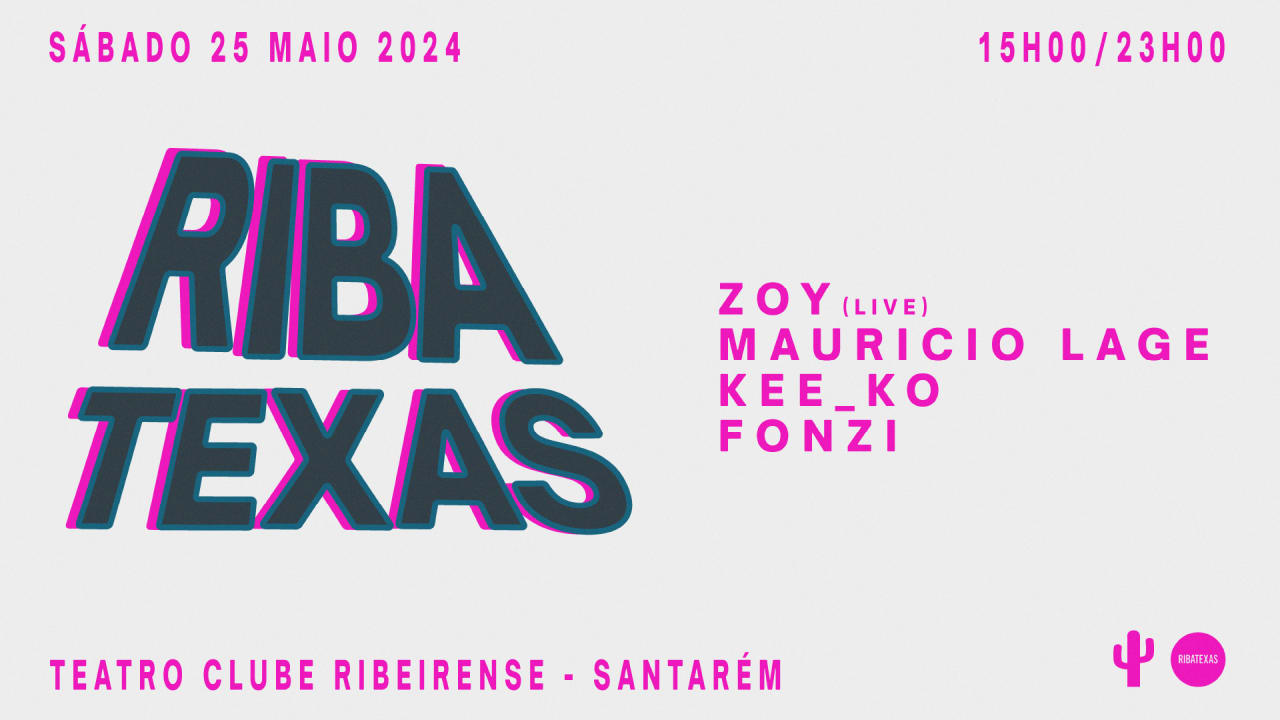 Ribatexas | 25 Maio | Zoy (Live)