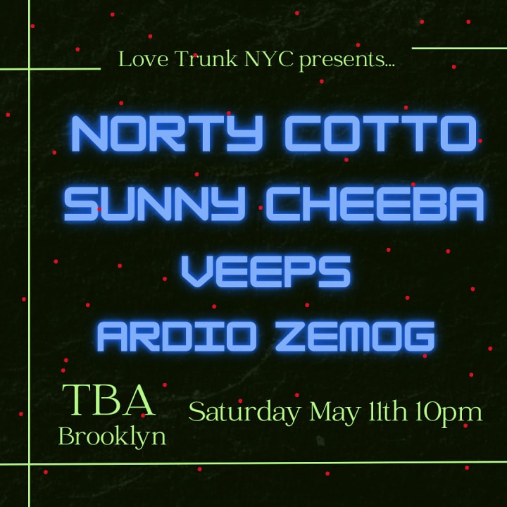 Love Trunk: Norty Cotto, Sunny Cheeba, Veeps, Ardio Zemog