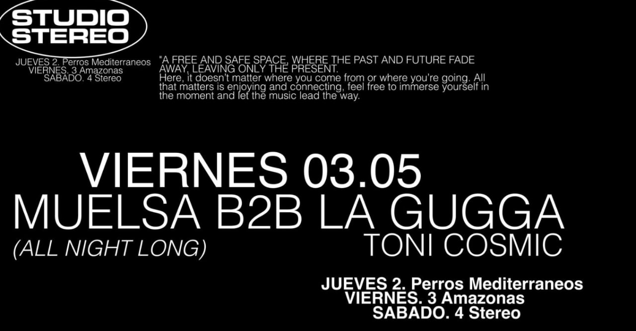 Studio Stereo x AMZ pres Muelsa b2b La Gugga (all night)