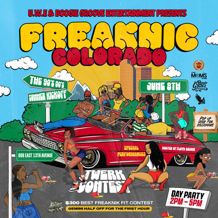 Freaknik Colorado: A 90's & Early 2000's Day Party