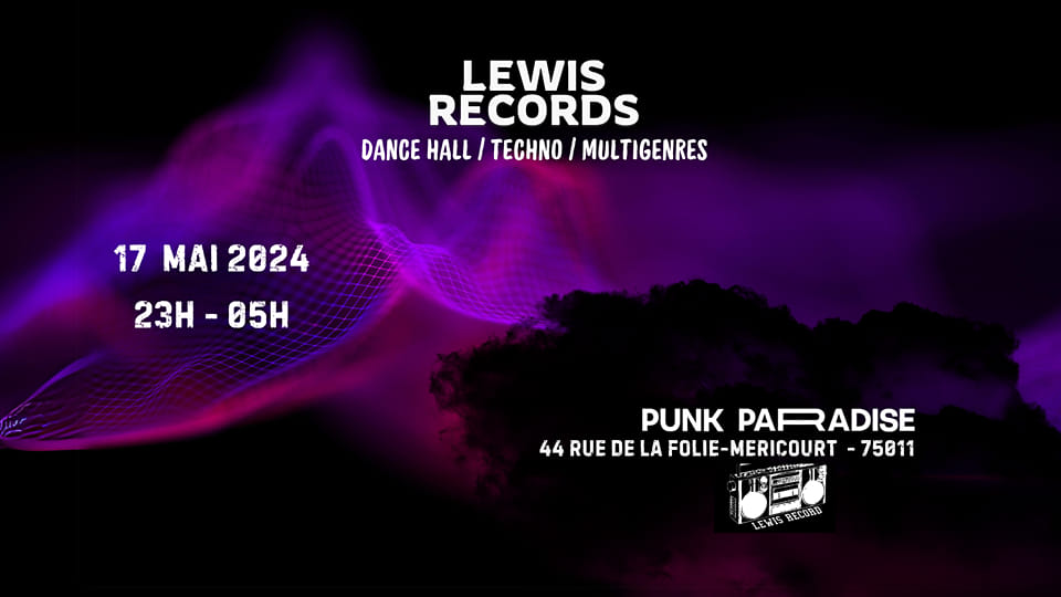 Lewis Records Présent Baile Punk !