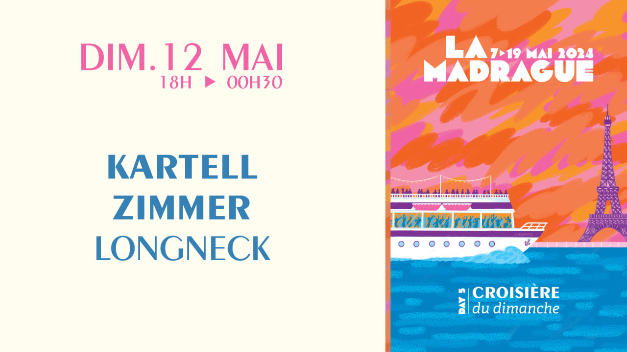 La Madrague Sunday Cruise x Roche Musique : Kartell...