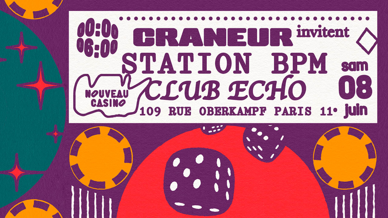 Craneur 2 years Party w/ Station BPM & Club Echo