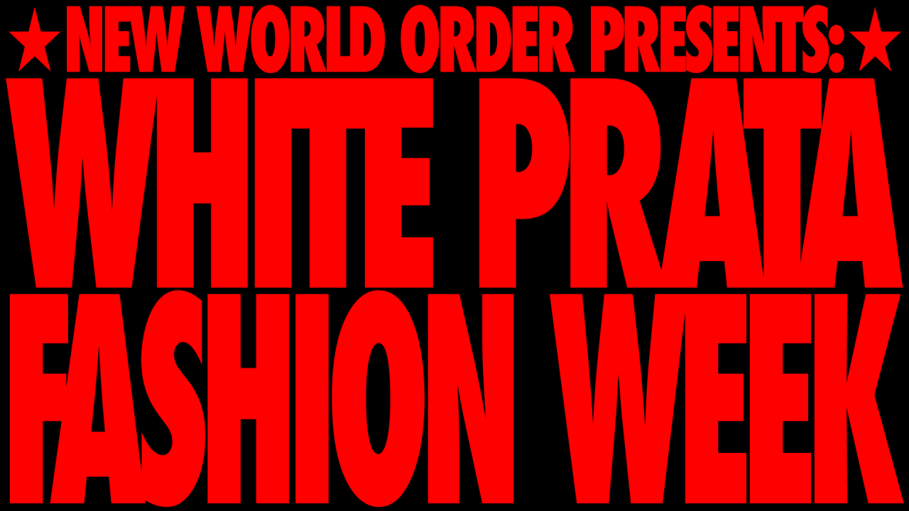 WHITE PRATA FASHION WEEK