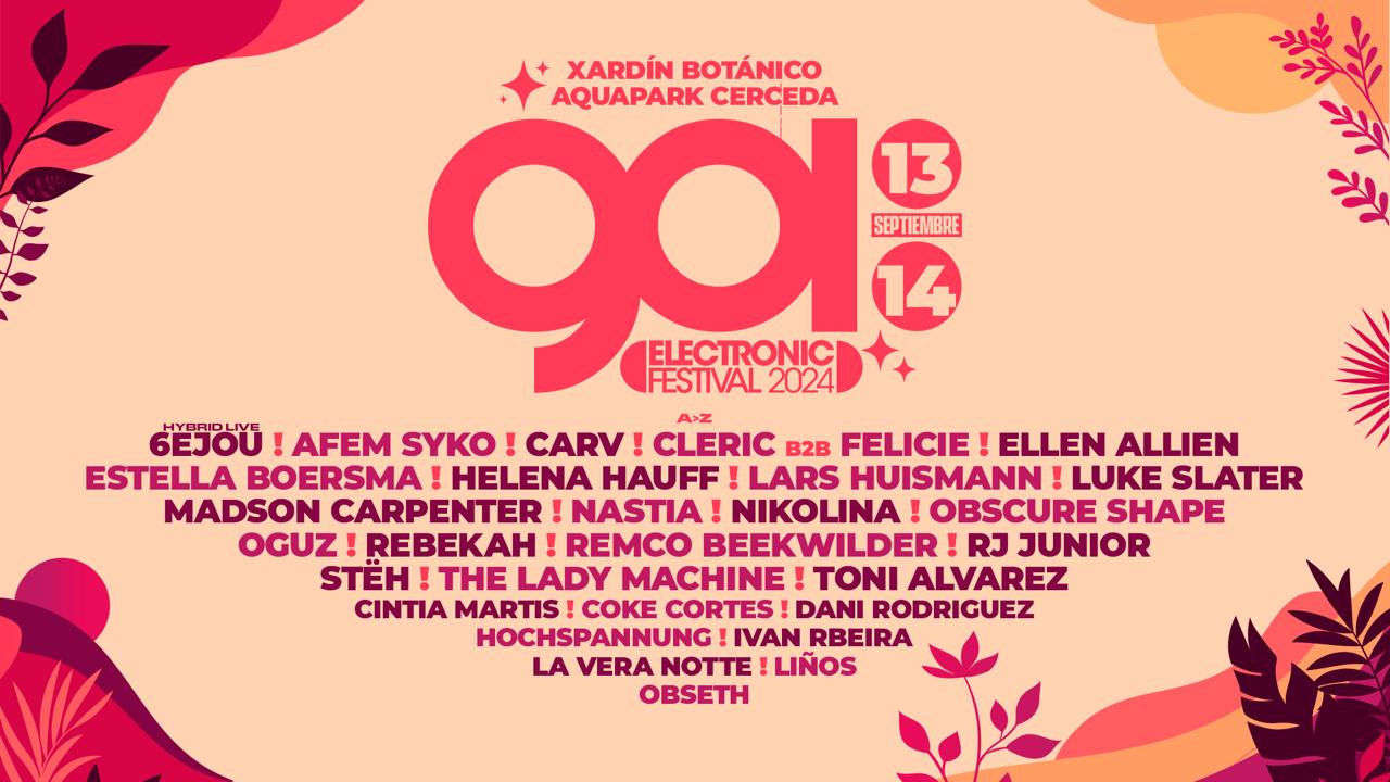 Go!ElectronicFestival@XardinBotanico/AquaparkCerceda