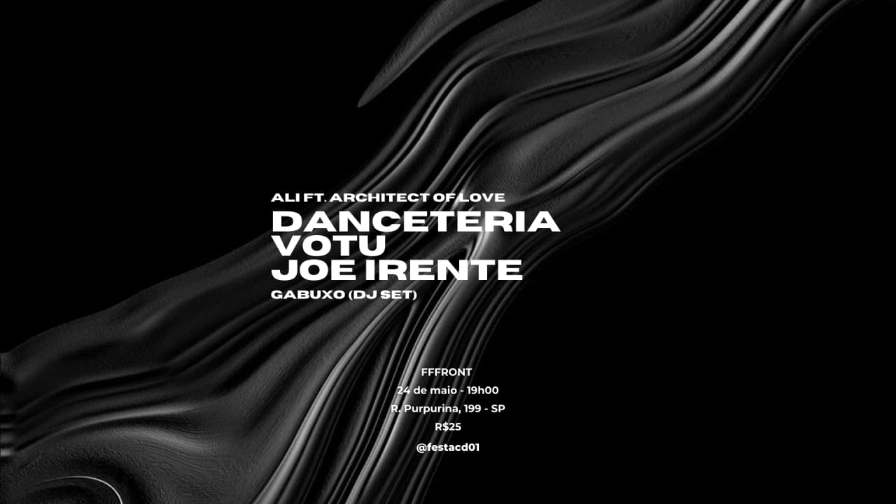 CD-01 APRESENTA: DANCETERIA VOTU JOE IRENTE GABUXO