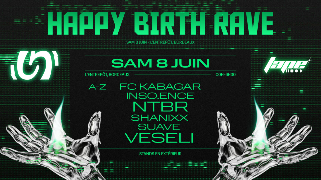 PARTIE 1 : L'ENTREPOT | Happy Birth Rave | UNDER x TAPE