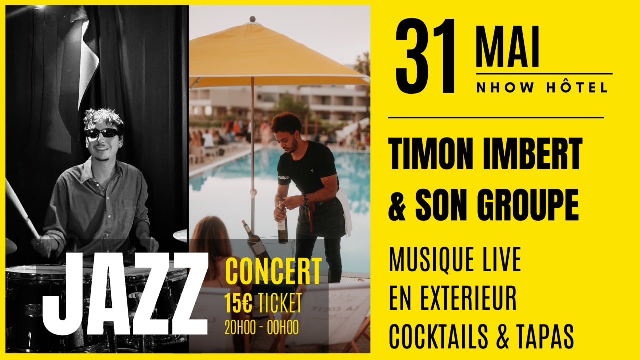 JAZZ night à la piscine du nhow 🌅🎷