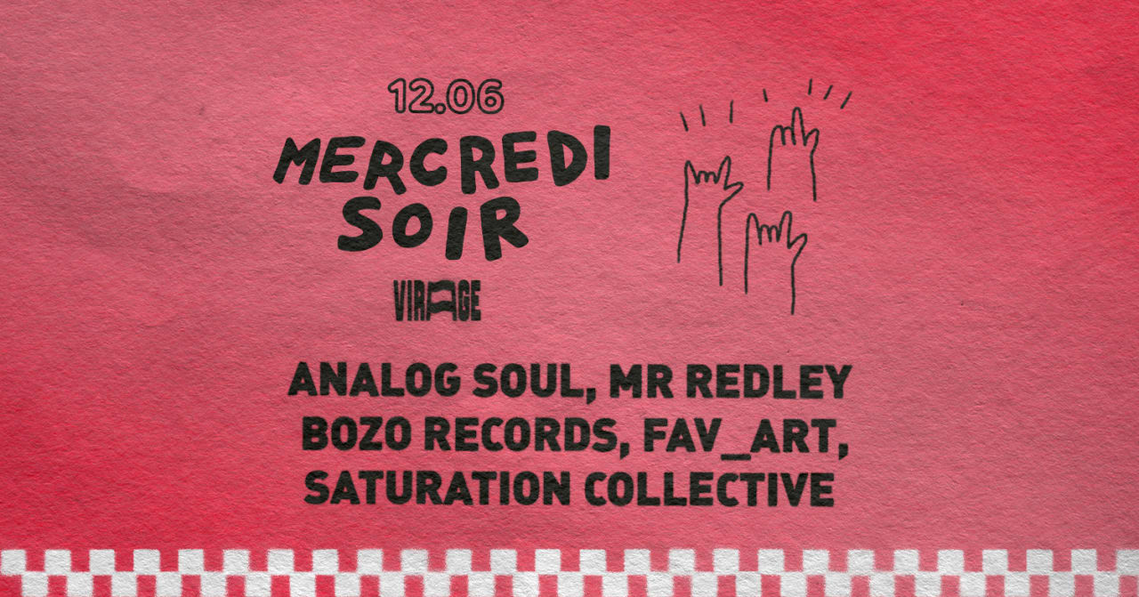 MERCREDI SOIR : Fav_Art, Bozo Records, ANALOG SOUL