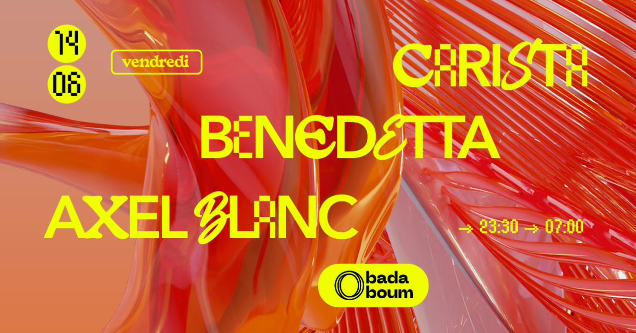 Club — Accident Theory: Carista (+) Benedetta (+) Axel Blanc